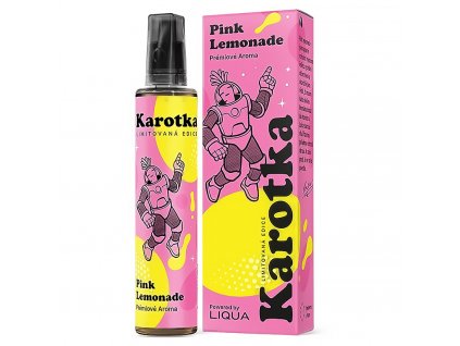 Liqua Mix&Go by Karotka - Pink Lemonade - 12ml, produktový obrázek.