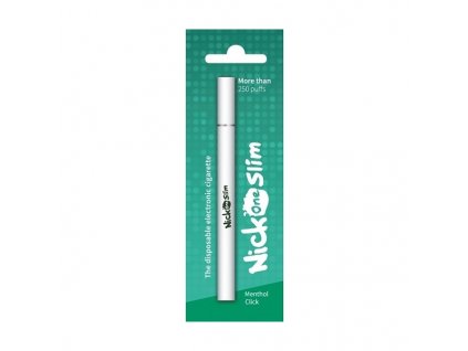 Jednorázová e-cigareta Nick One Slim menthol click 16mg
