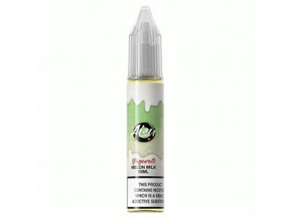 ZAP! Juice AISU Salt - E-liquid - Yogurt Melon Milk - 10 ml - 20 mg, produktový obrázek.