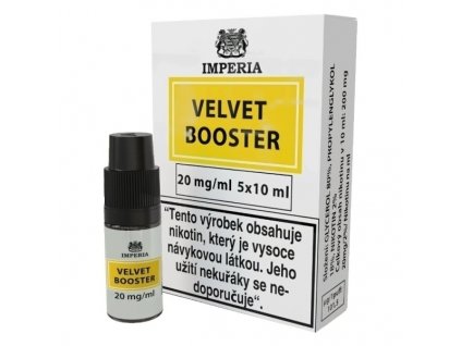 Booster báze Imperia Velvet 80VG, 20PG - 5x10ml - 20mg