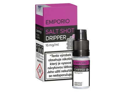Emporio SALT SHOT DRIPPER - 70VG/30PG - 10ml - 16mg, produktový obrázek.