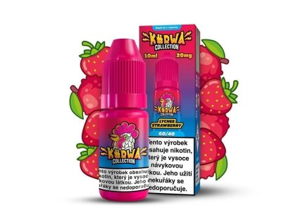 Kurwa Collection - Lychee Strawberry - 20mg, produktový obrázek.