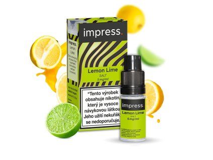 Impress Salt Lemon Lime 10ml 5mg