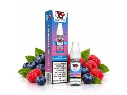 IVG Pro Salts Blueberry Raspberry 10ml 20mg