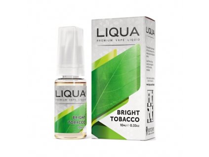Čistý tabák - Bright Tobacco - LIQUA Elements - 0mg - 10ml
