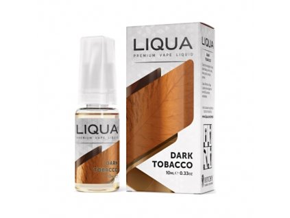 Tmavý tabák - Dark Tobacco - LIQUA Elements - 12mg - 10ml