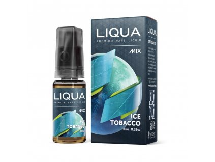 Ledový tabák - Ice Tobacco - LIQUA MIX - 3mg - 10ml