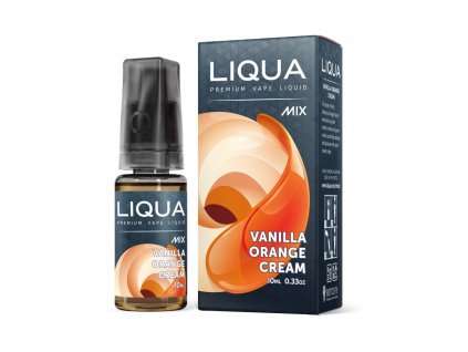 Pomerančový krém - Vanilla Orange Cream - LIQUA MIX - 0mg - 10ml