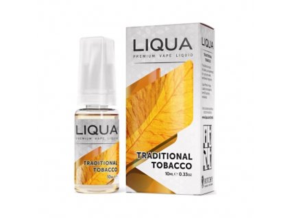 Tradiční tabák - Traditional Tobacco - LIQUA Elements - 0mg - 10ml