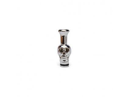 Náustek (Drip Tip) Ocel Lebka Chrom