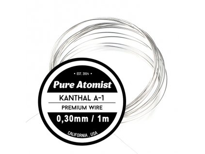 Kanthal odporový drát 0,30mm,1m