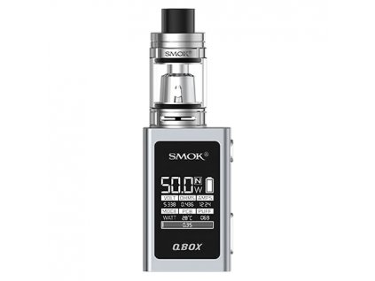 Smoktech QBOX TC 50W set stříbrný