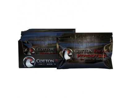 Wick n Vape Cotton Bacon V2, vata (organická bavlna) 10ks