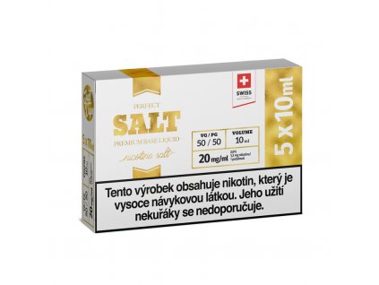 Nikotinová báze - JustVape MTL Salt - PG50, VG50 - 20mg (5x10ml)