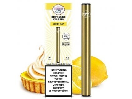 Dinner Lady Vape Pen - Jednorázová cigareta (Lemon Tart) 20mg