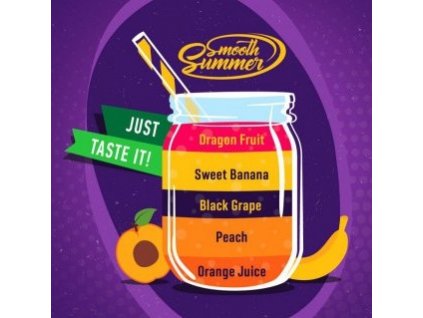 Příchuť Big Mouth Smooth Summer - Mix Fruit 6