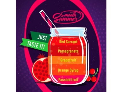 Příchuť Big Mouth Smooth Summer - Mix Fruit 7