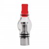Vaporizer na bylinky Bulb Style Glass Atomizer červený