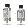 ISmoka Eleaf Melo 300 Clearomizer 3,5ml stříbrný