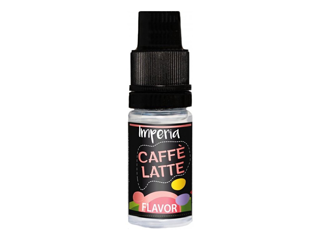 Příchuť IMPERIA Black Label 10ml Caffe Latte (Kafe Latte)