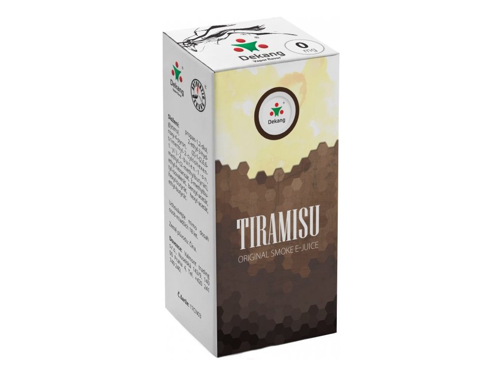 Liquid Dekang Tiramisu 10ml (Tradiční italský dezert)