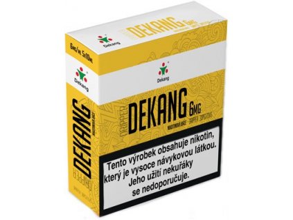 Nikotinová báze Dekang Dripper 5x10ml PG30-VG70 6mg