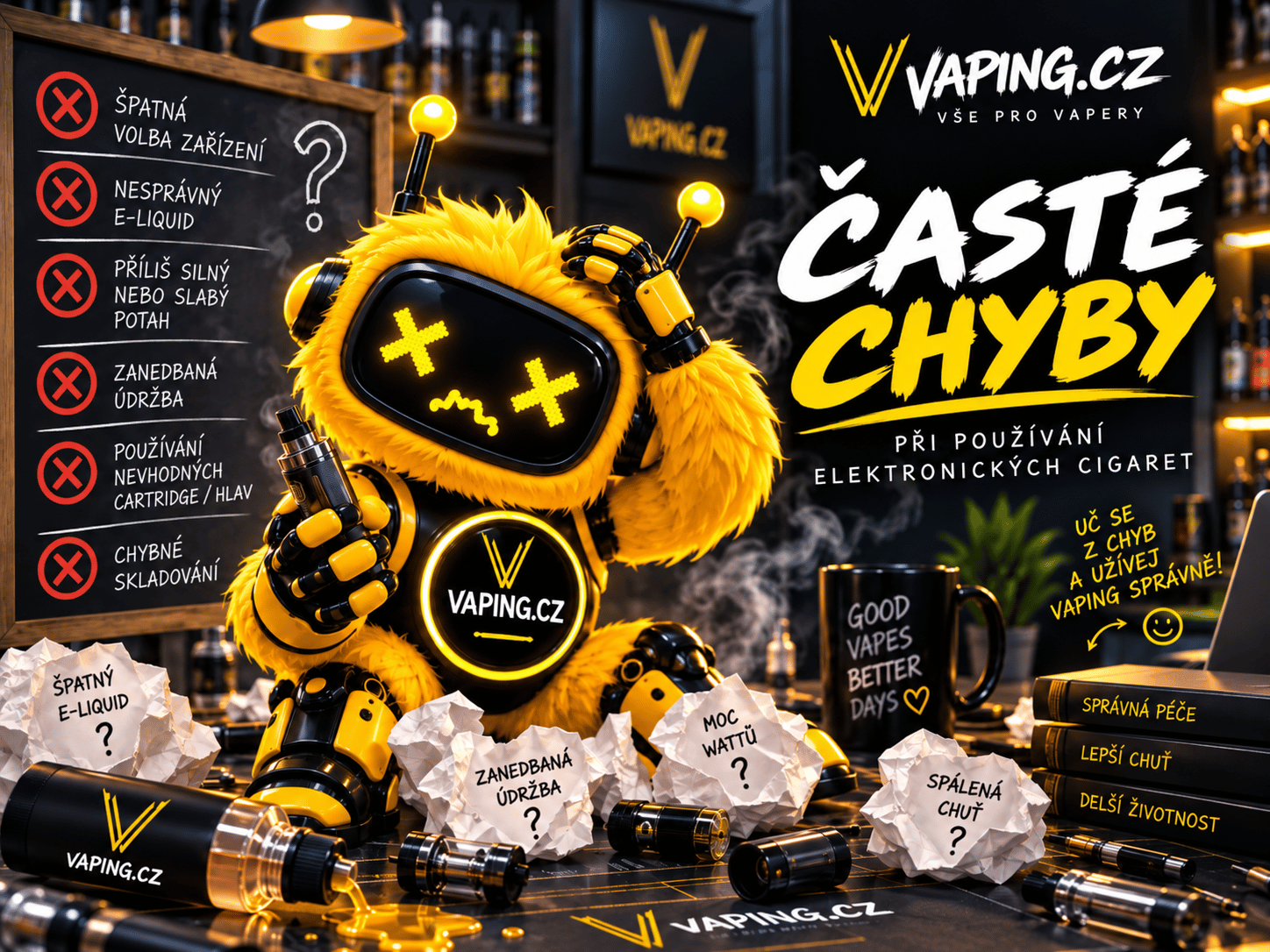 Časté chyby