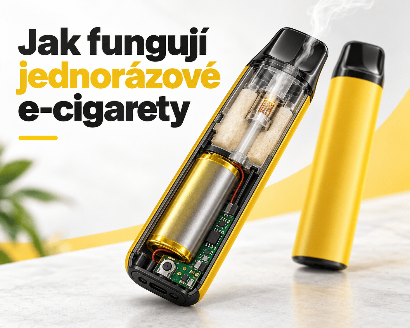 Jak fungují jednorázové e-cigarety?