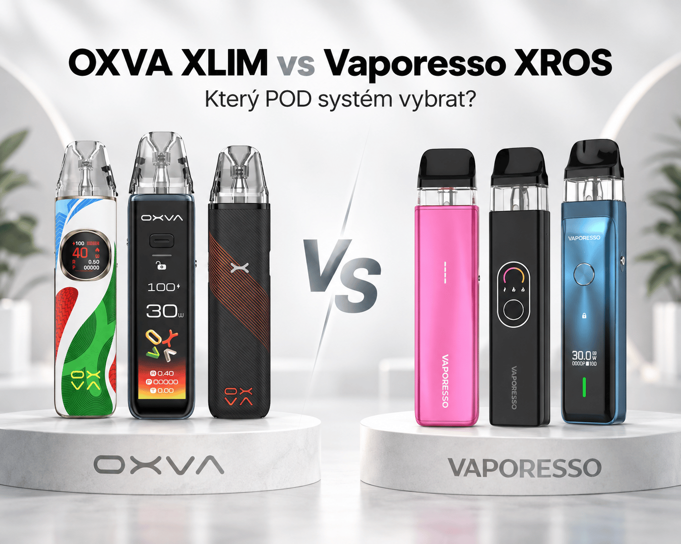 OXVA XLIM vs Vaporesso XROS