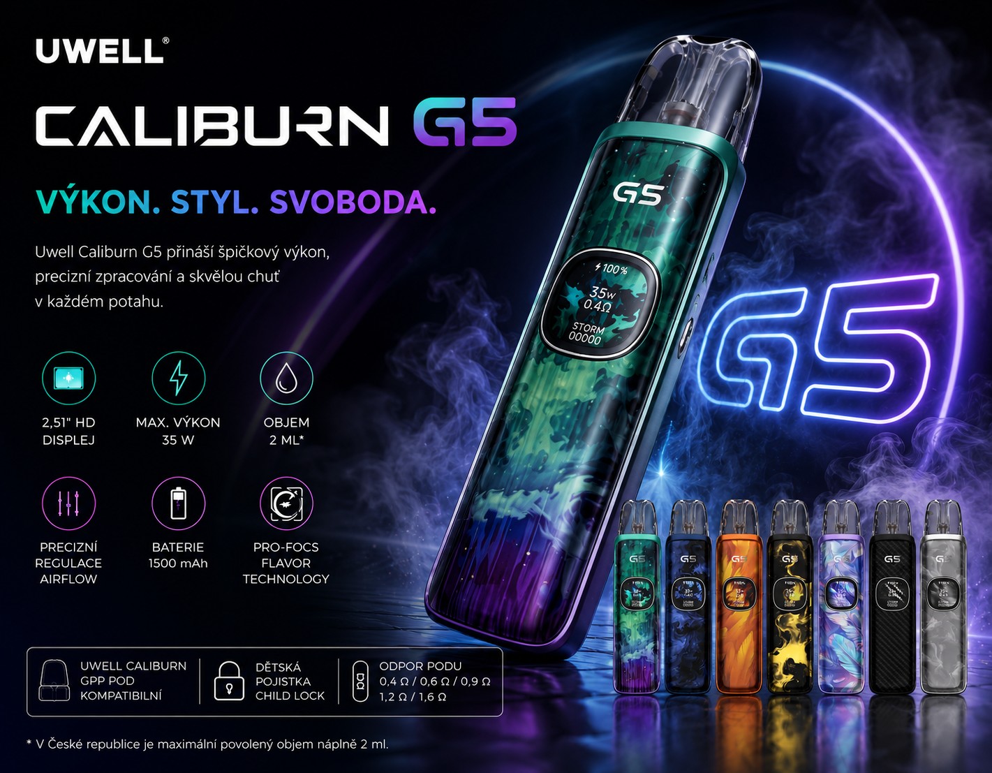 Uwell Caliburn G5