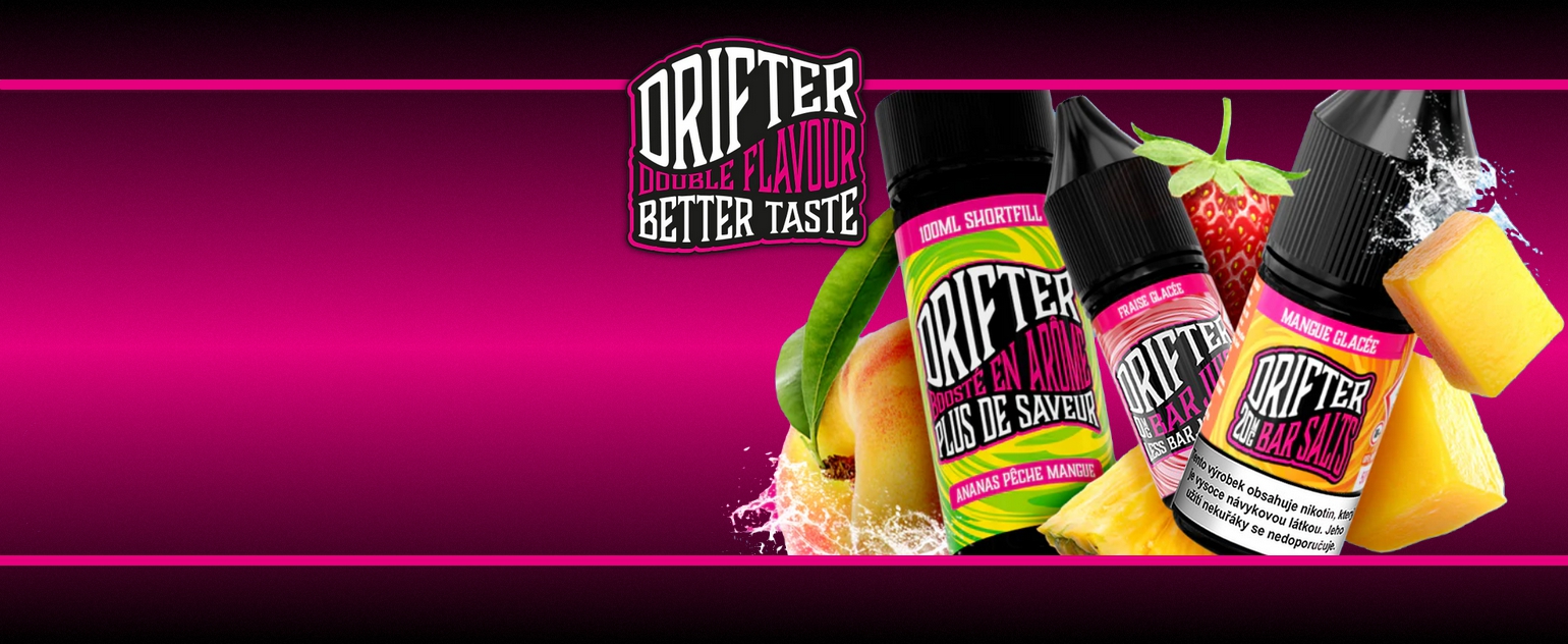 Drifter Salt E-liquidy | Vaping.cz