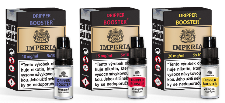 Imperia Dripper nikotinová báze / booster