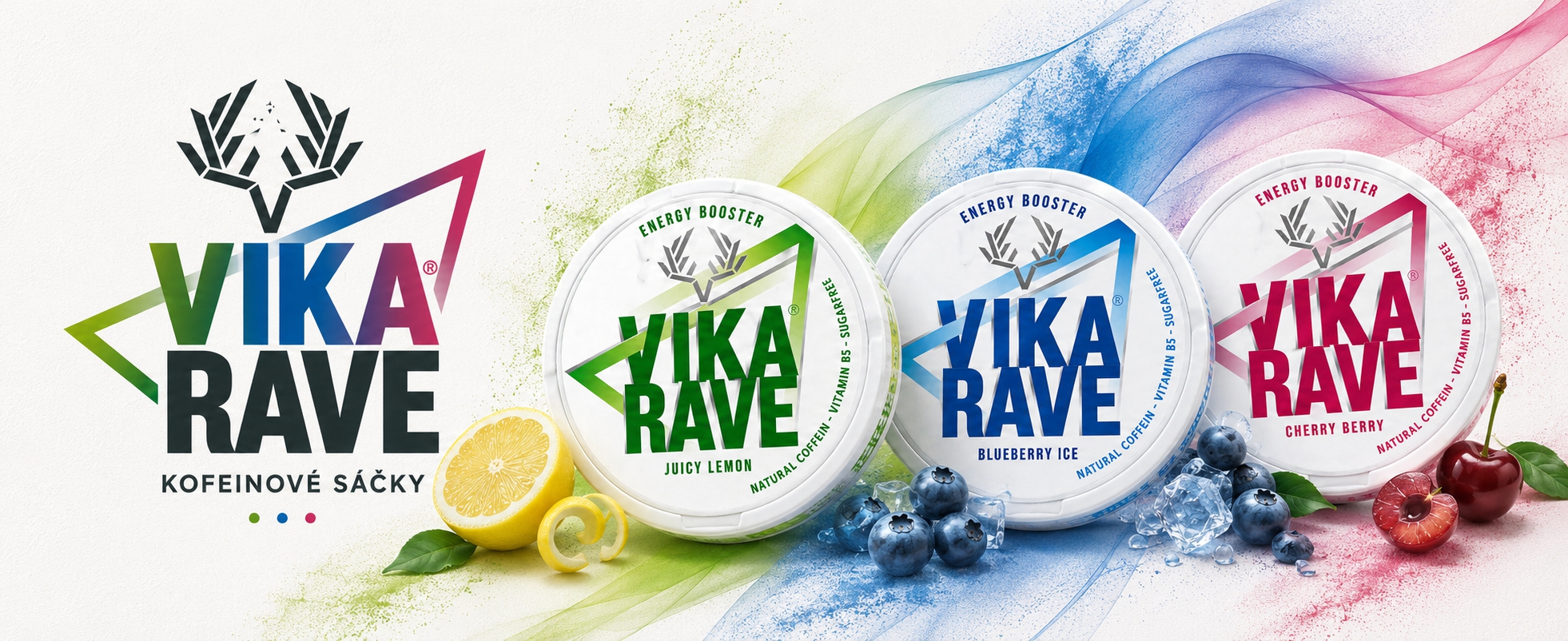 VIKA Rave kofeinové sáčky