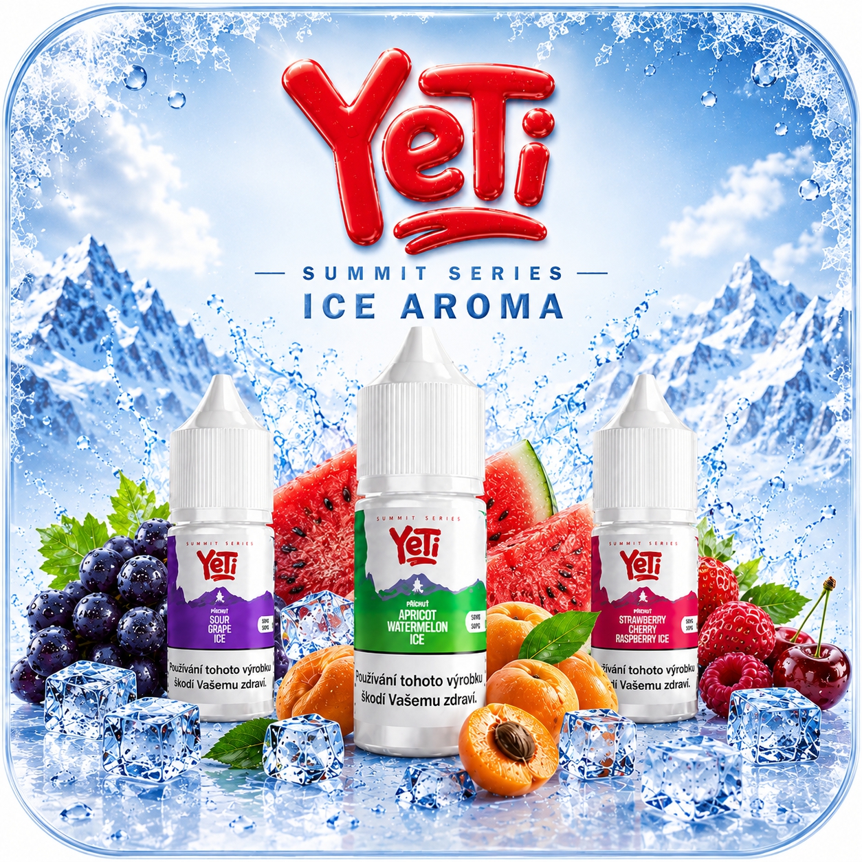Yeti Summit Series Apricot Watermelon Ice aroma