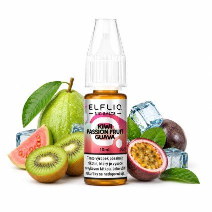 elfliq kiwi passion fruit guava vaping cz