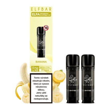 elfa pod banana vaping cz