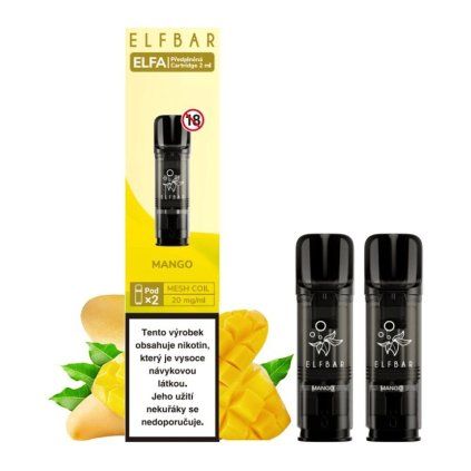 elfa pod mango vaping cz