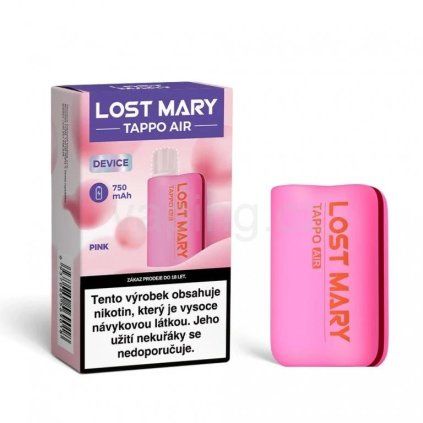 Tappo Air Pink vaping cz