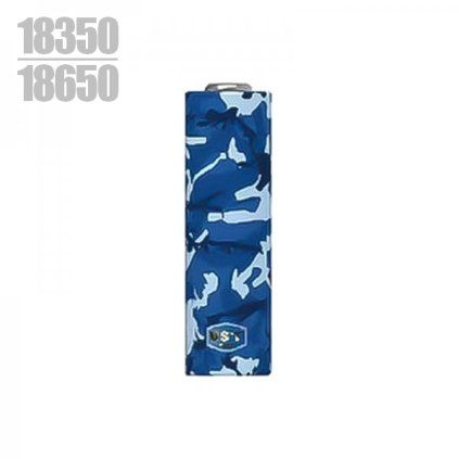 wraps pour accus 18650 military blue 5pcs