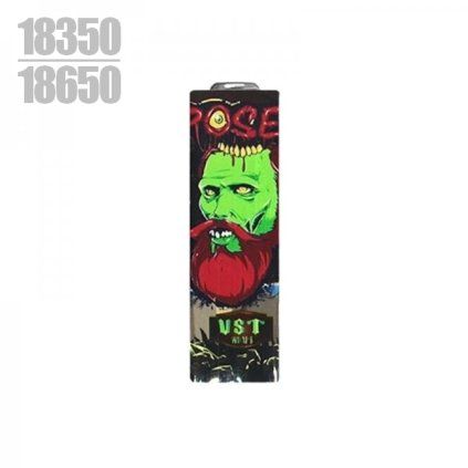 wraps pour accus 18650 5pcs zombies series
