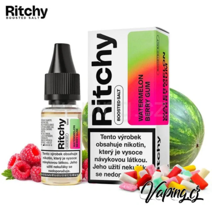 Ritchy salt watermelon berry gum vaping cz