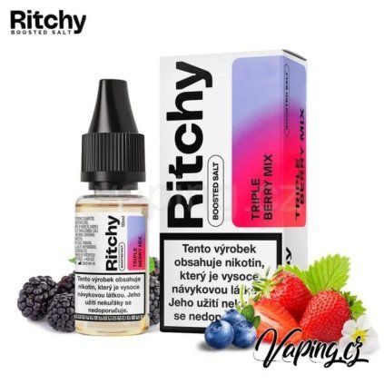 Ritchy salt triple berry mix vaping cz