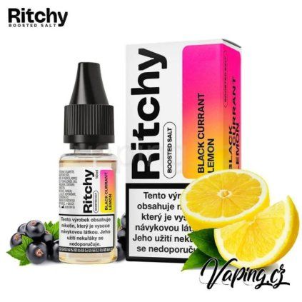 Ritchy salt blackberry lemon vaping cz