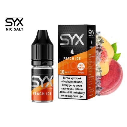 SYX NS peach ice 10mg