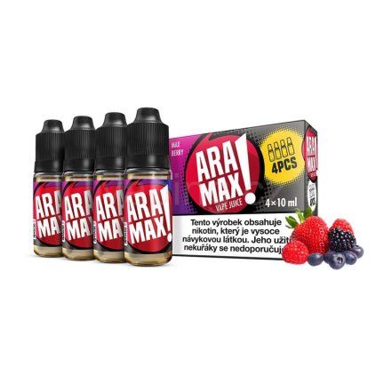 aramax max berry vaping cz