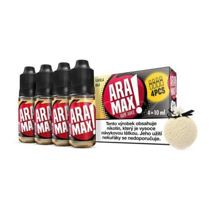 aramax 4pack vanilla max vaping cz