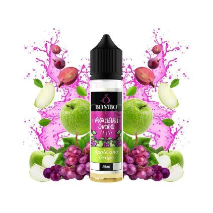 Bombo Apple and Grape Jablko a hroznove vino 15ml