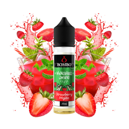 Bombo Strawberry Mojito Jahodove mojito 15ml
