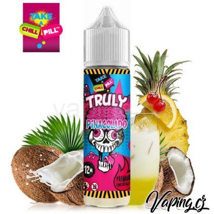 chill pill truly pinacolado vaping cz