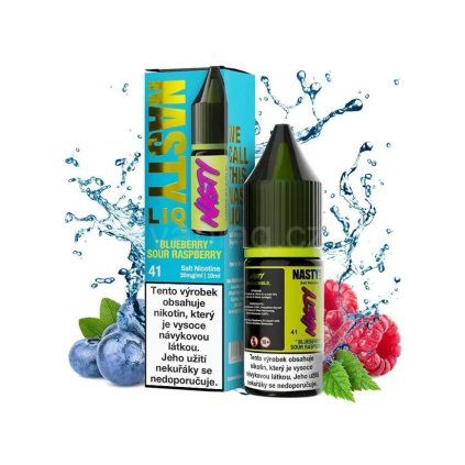 nasty liq salt blueberry sour raspberry vaping cz